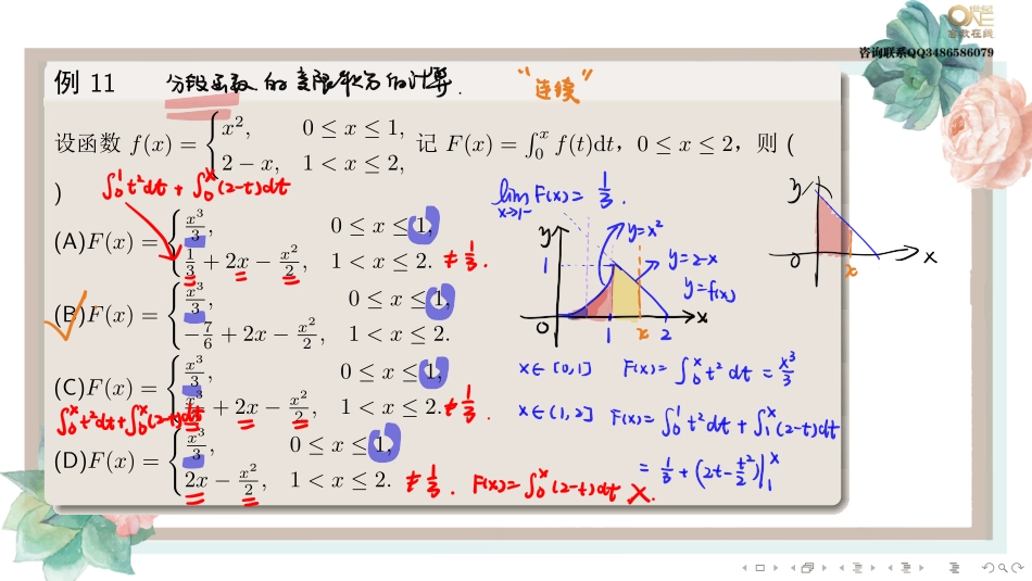 基础班3-3变限积分（【公众号：最新考研资料】免费分享）.pdf_第2页