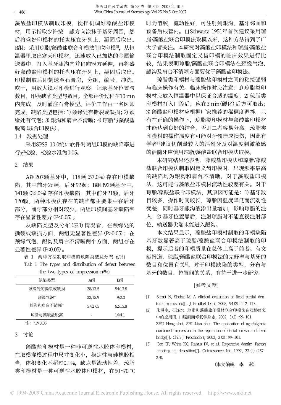 两种方法制取固定义齿印模的临床评价.pdf_第2页