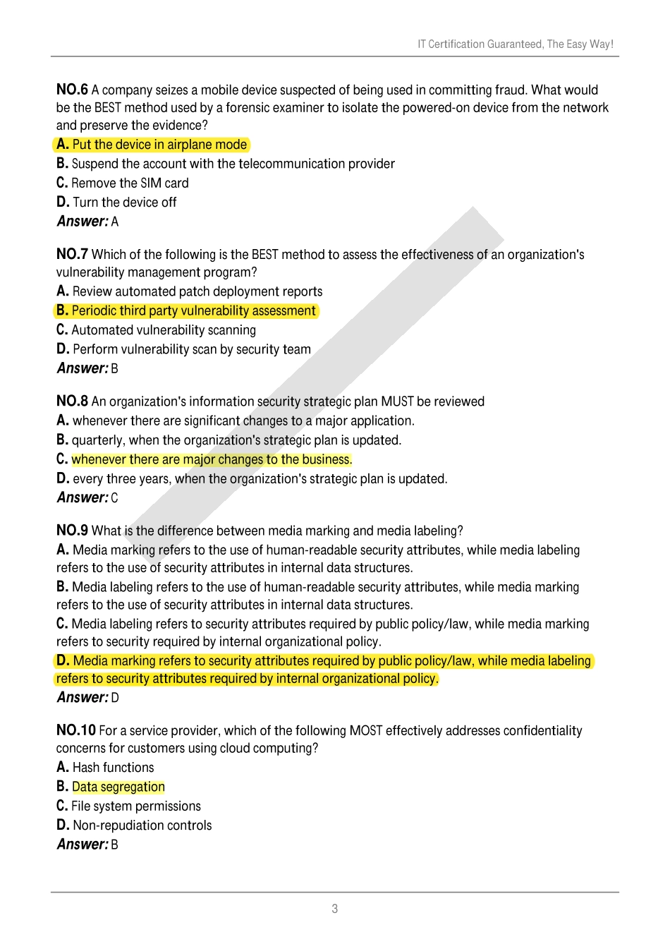 CISSP V17.35 645Q（2019年11月更新）.pdf_第3页