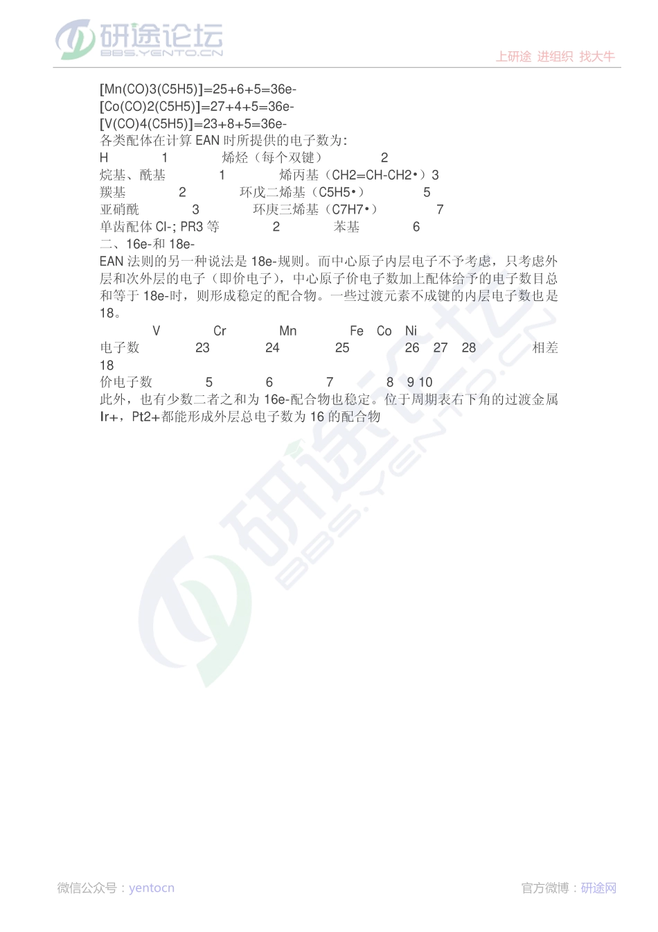 无机化学考研笔记©研途网 YenTo.cn 整理 ✚关注公众号(yentocn)资料多又好 更新早知道.pdf_第3页