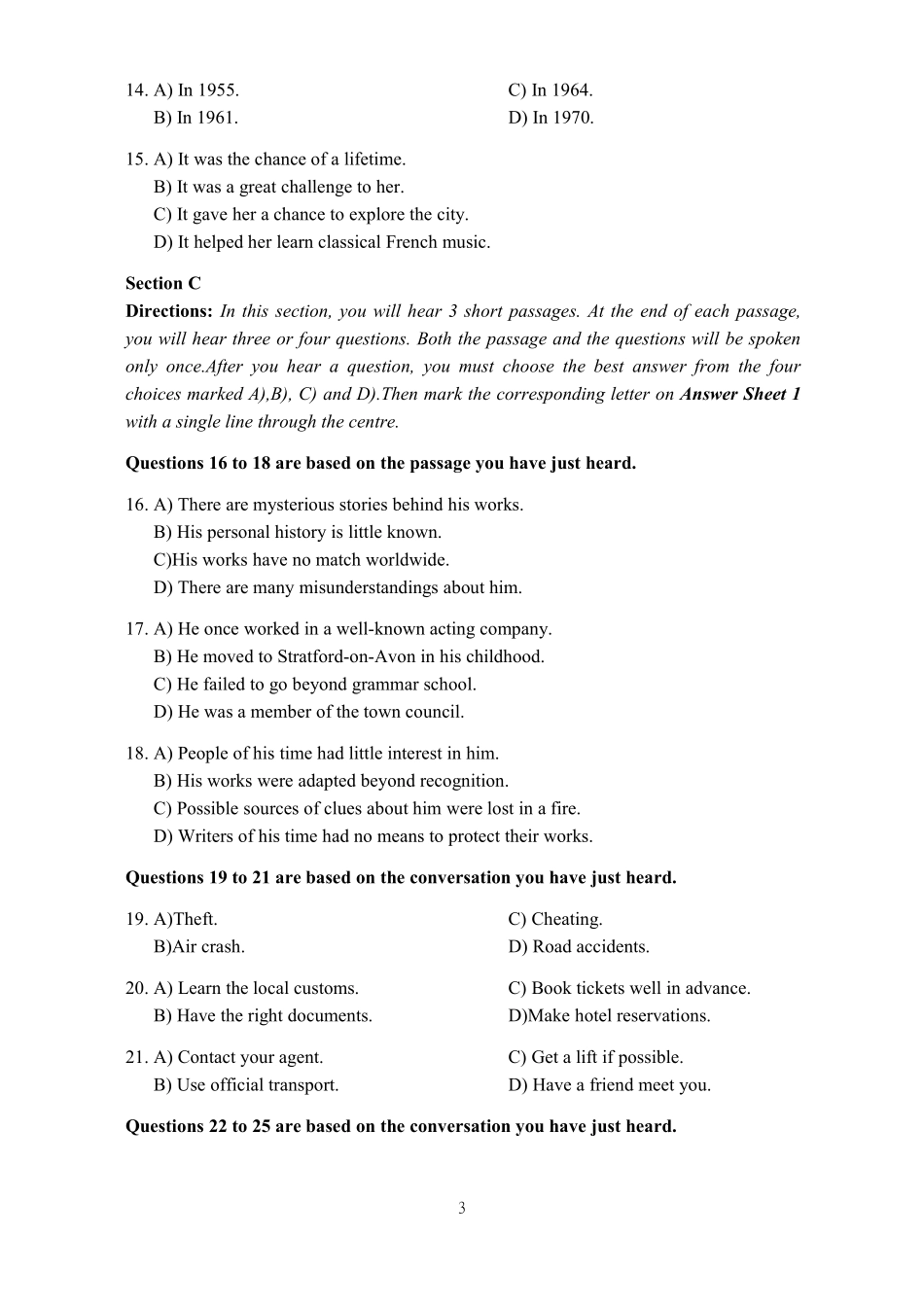 2015年06月四级真题第1套【可复制可搜索】.pdf_第3页