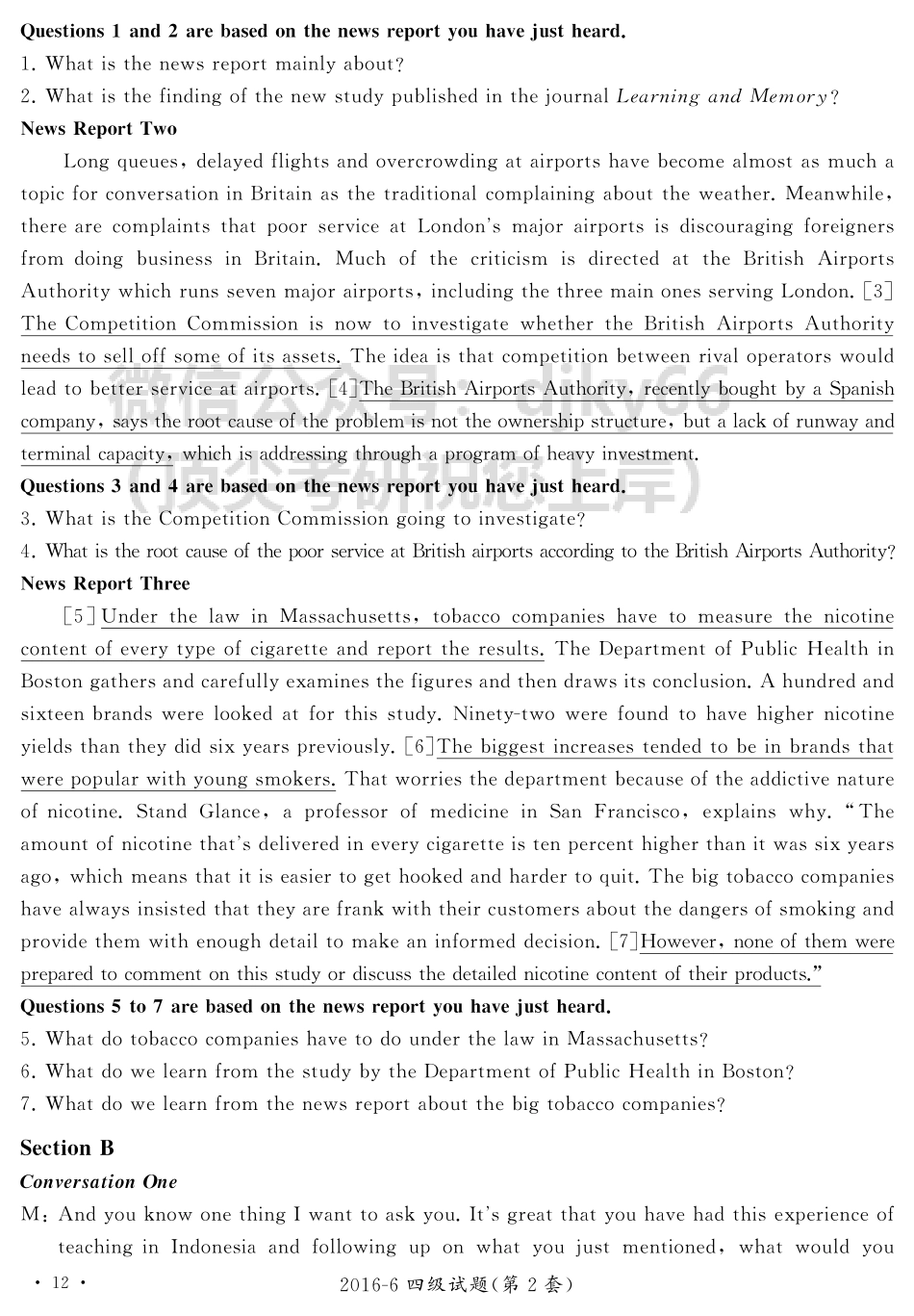 2016.06英语四级解析第2套.pdf_第2页