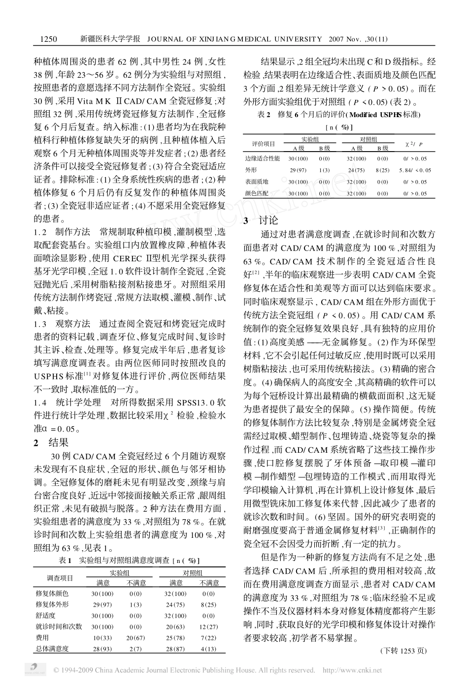 CAD_CAM全瓷冠在后牙种植体修复中的应用.pdf_第2页