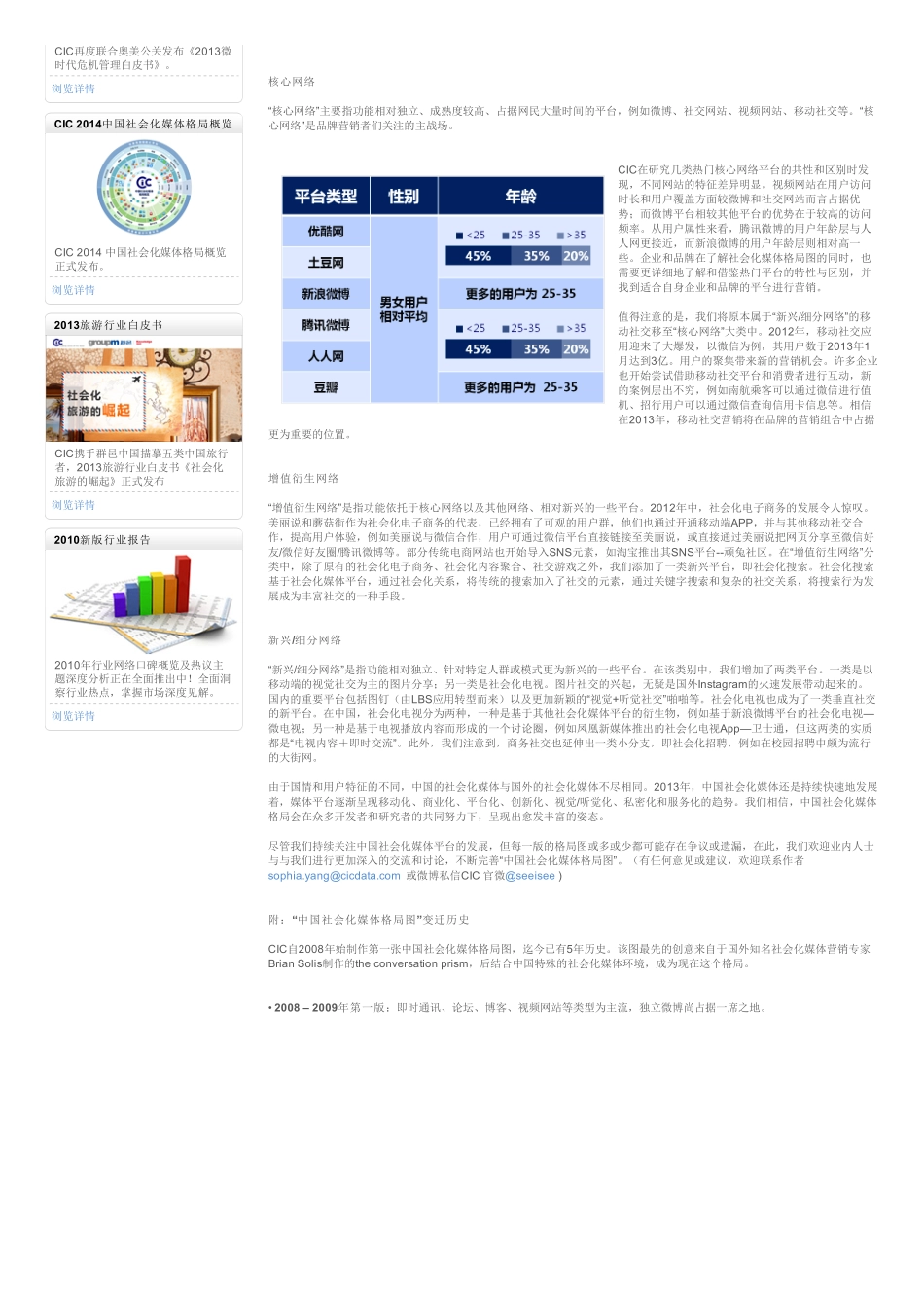 2013年CIC中国社会化媒体格局图正式发布.pdf_第2页