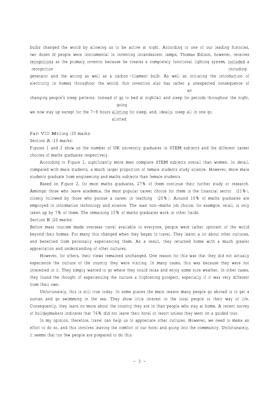 2022年9月全国大学生英语竞赛A类初赛参考答案(1).pdf_第3页