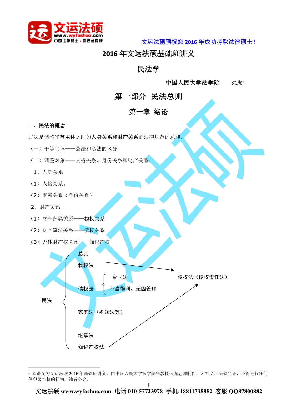 2016年文运法硕基础班民法朱虎讲义.pdf_第2页