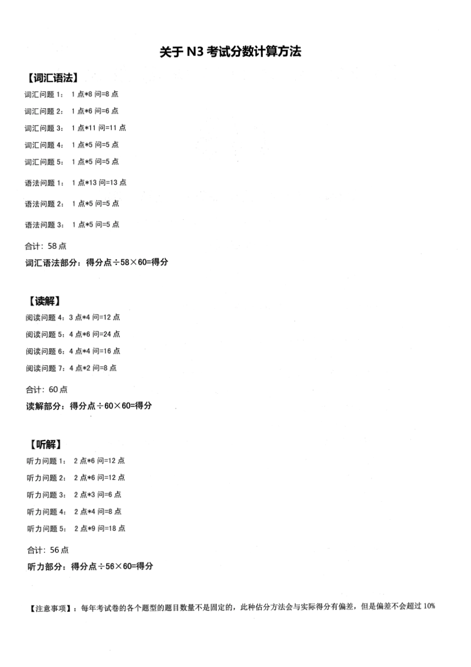 N3 2016年7月真题+答案+详解+听力原文_.pdf_第2页