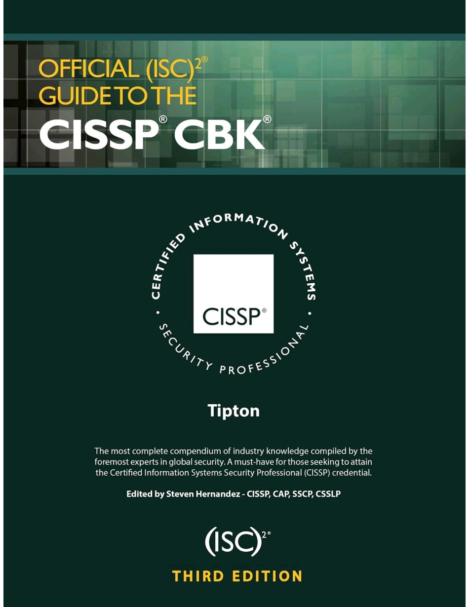 《Official (ISC)2 Guide to the CISSP CBK（官方2015年最新第三版）》（pdf版）.pdf_第1页
