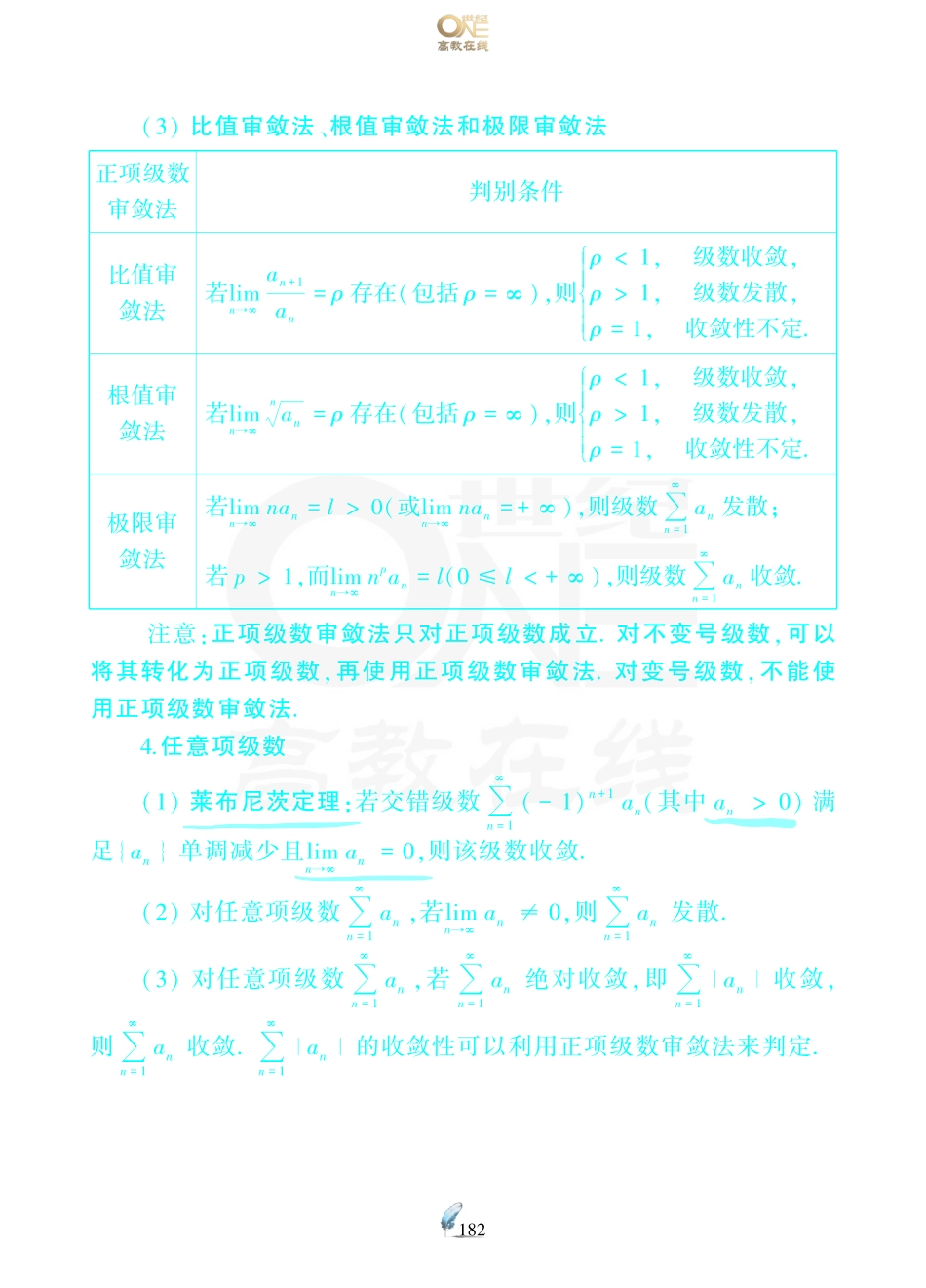 【数三 第5无穷级数-6章常微分方程】考研数学历年真题（87-96）课堂笔记.pdf_第3页