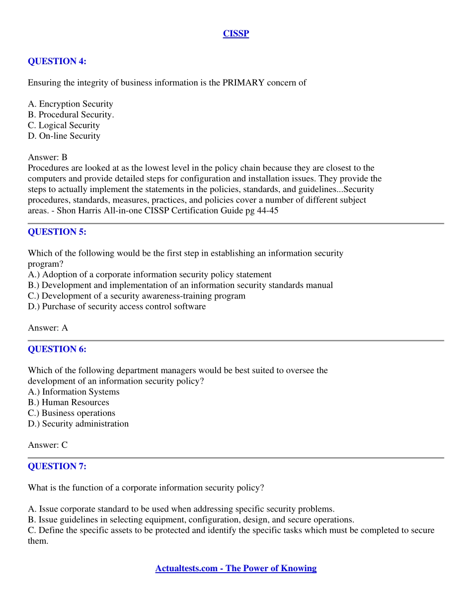 actualtests isc cissp exam qna 2006-11-15.pdf_第3页