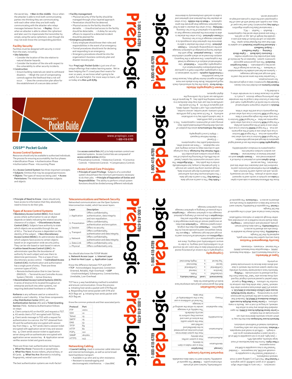 Cissp pocket guide.pdf_第1页