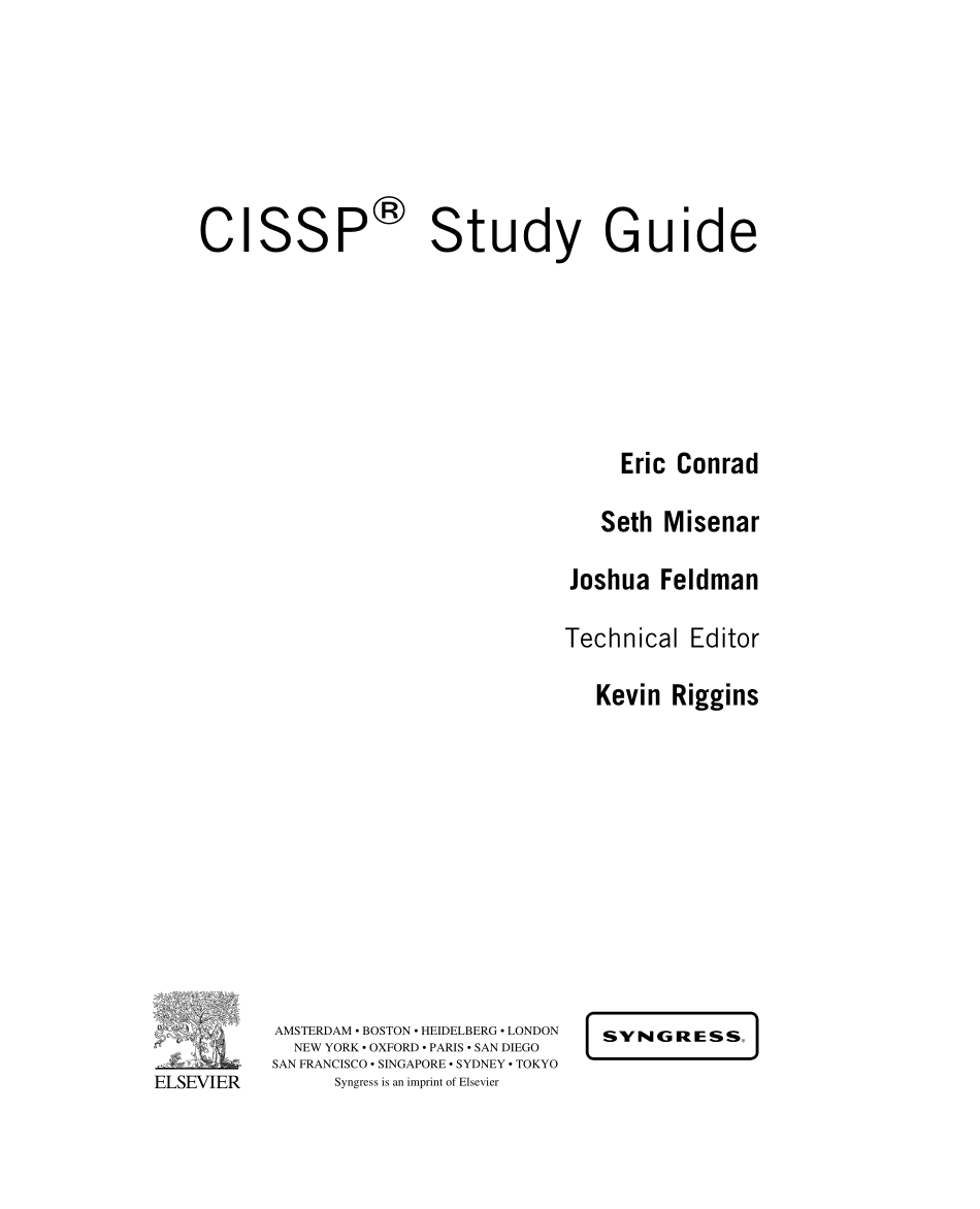 CISSP 2010 Study Guide(Syngress 2010年8月出版).pdf_第3页