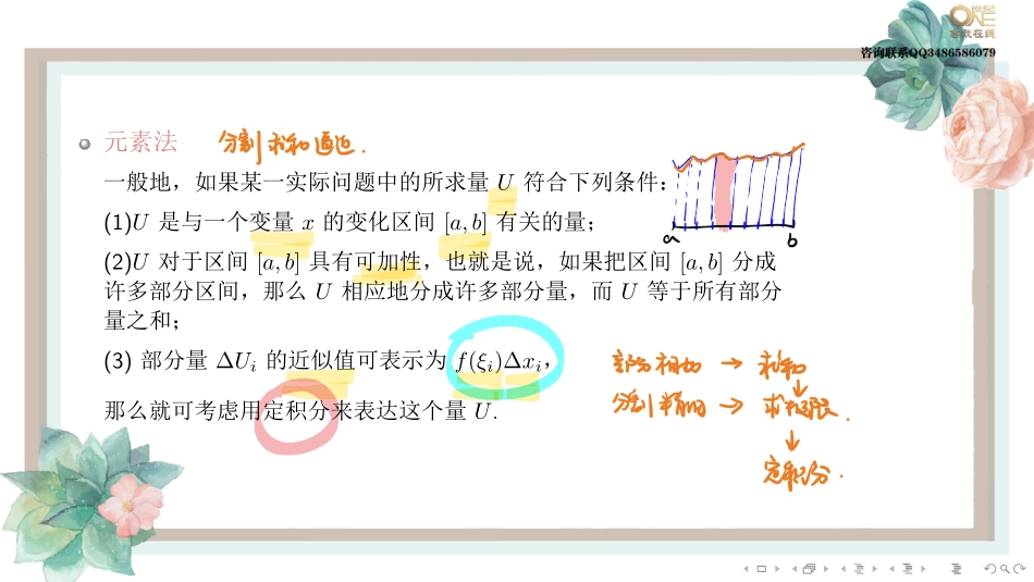 基础班3-5 定积分的应用（【公众号：最新考研资料】免费分享）.pdf_第2页