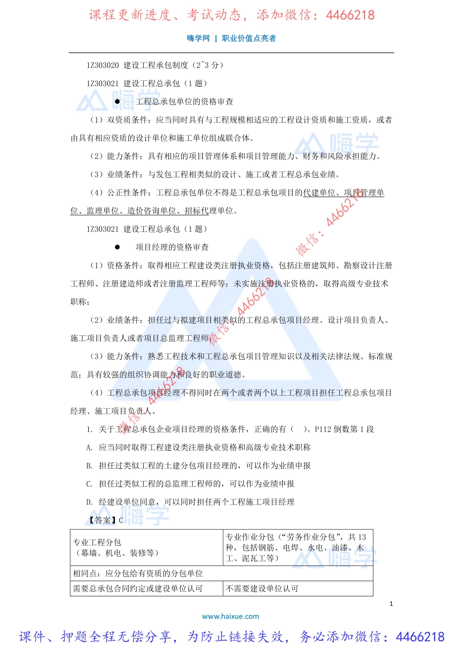 陈印-一级建造师-建设工程法规及相关知识-冲刺串讲-（5）建设工程发承包法律制度2.pdf_第1页