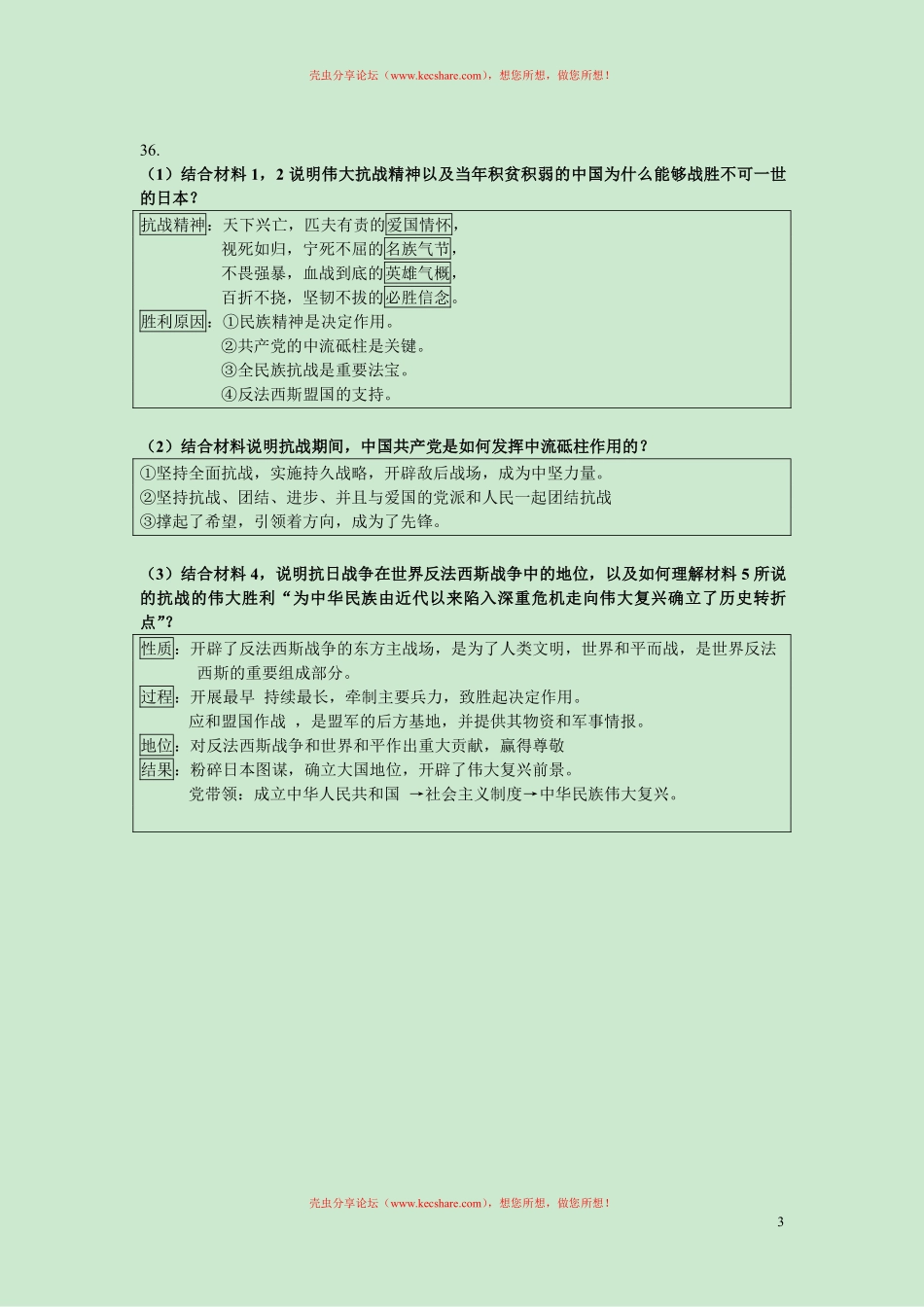 肖四大题简化记忆版.pdf_第3页