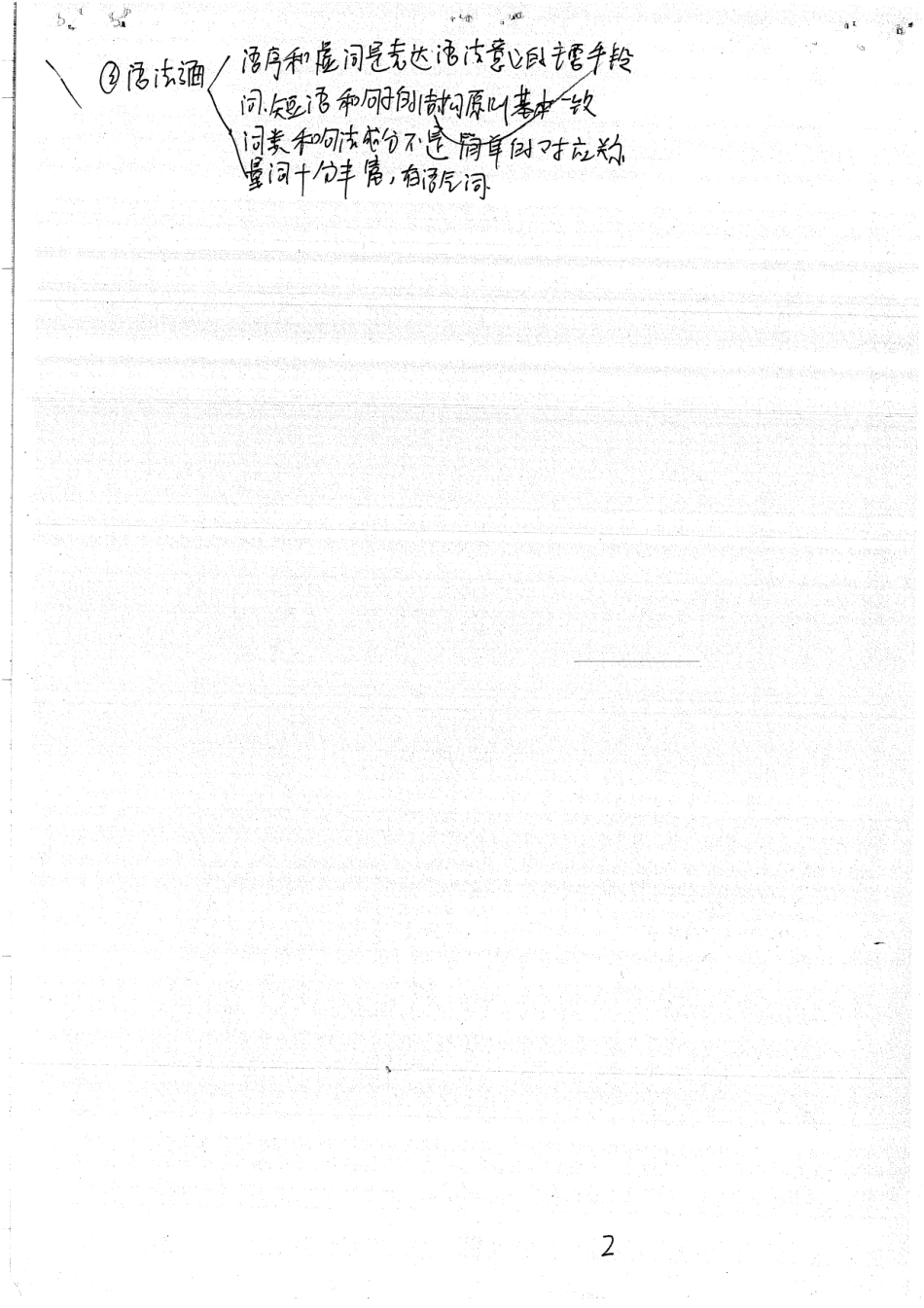 现代汉语笔记手写版41P部分页有些模糊但可看清.pdf_第3页