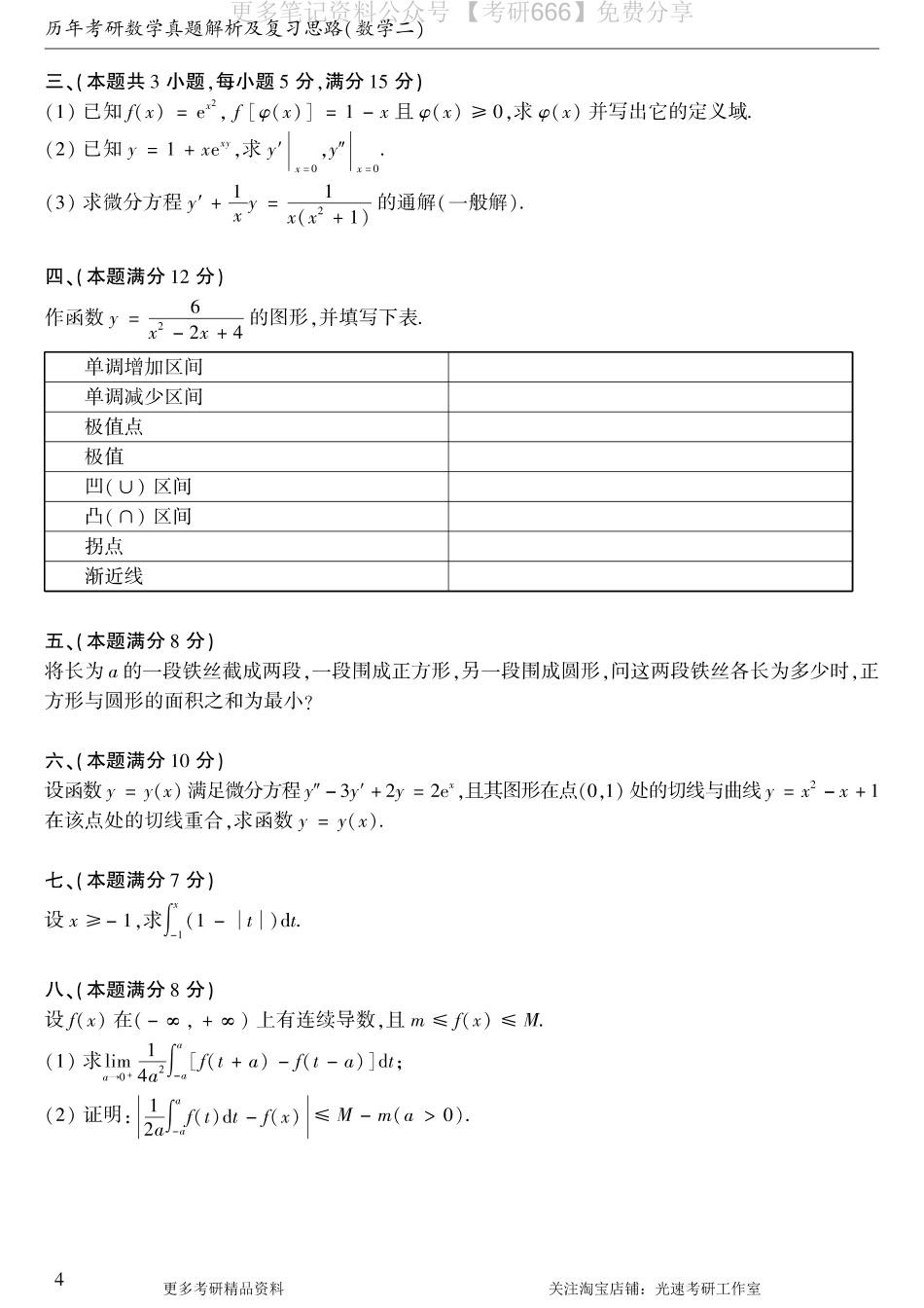 1988考研数学二真题.pdf_第2页