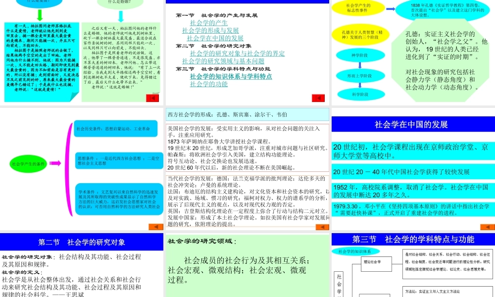 王思斌《社会学教程》课件 适合全面熟悉社会学.ppt