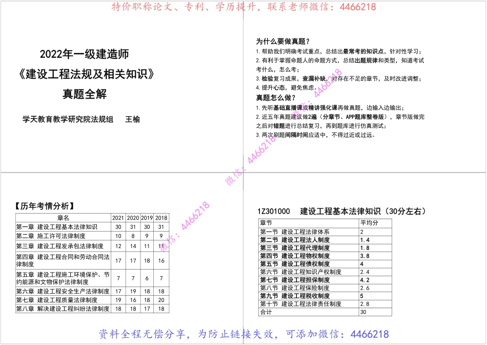 10.一建《法规》真题全解第一章【黑白打印版】.pdf_第2页