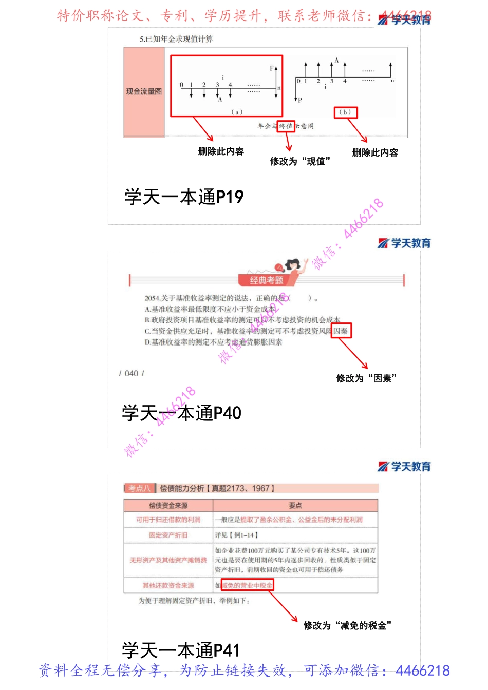 01.2022年一建《经济》一本通变化对比及勘误(1).pdf_第3页