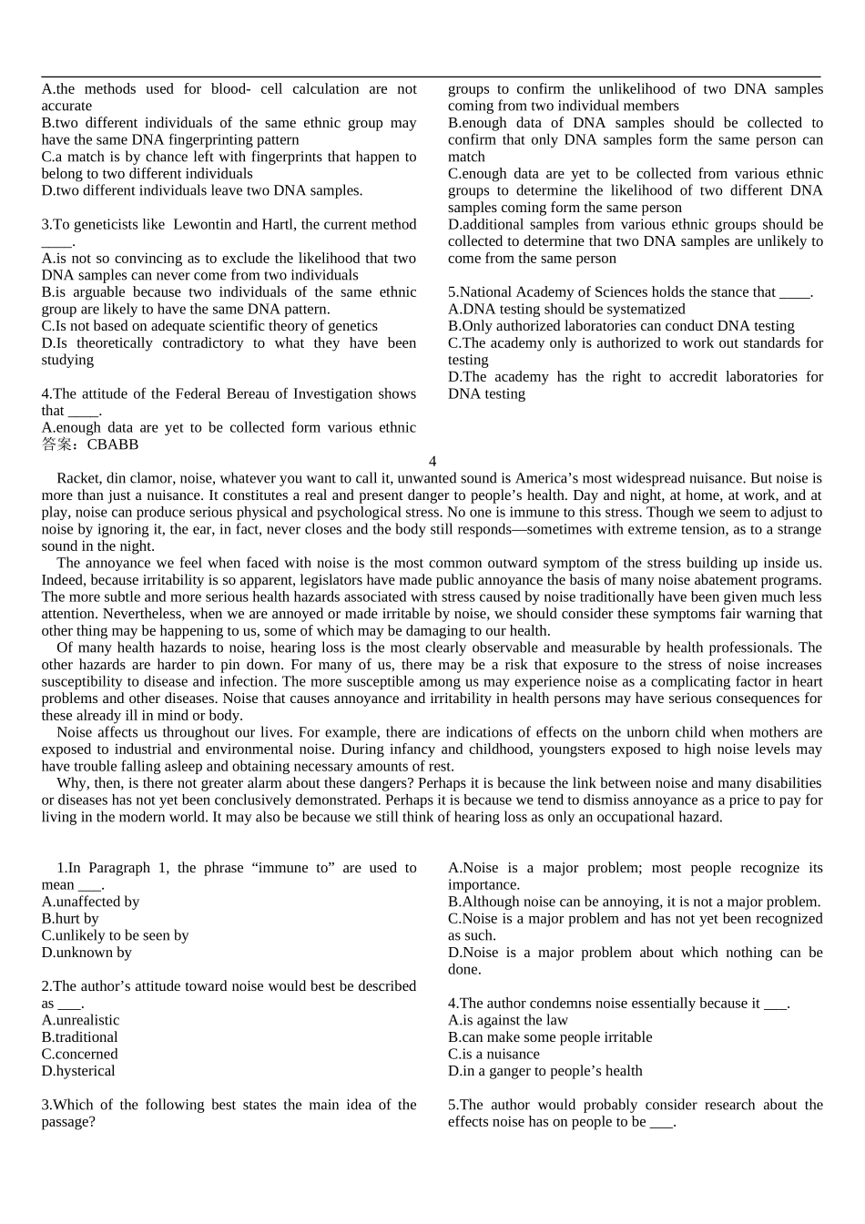 03.六级难度阅读理解100篇（大部分含答案）.doc_第3页