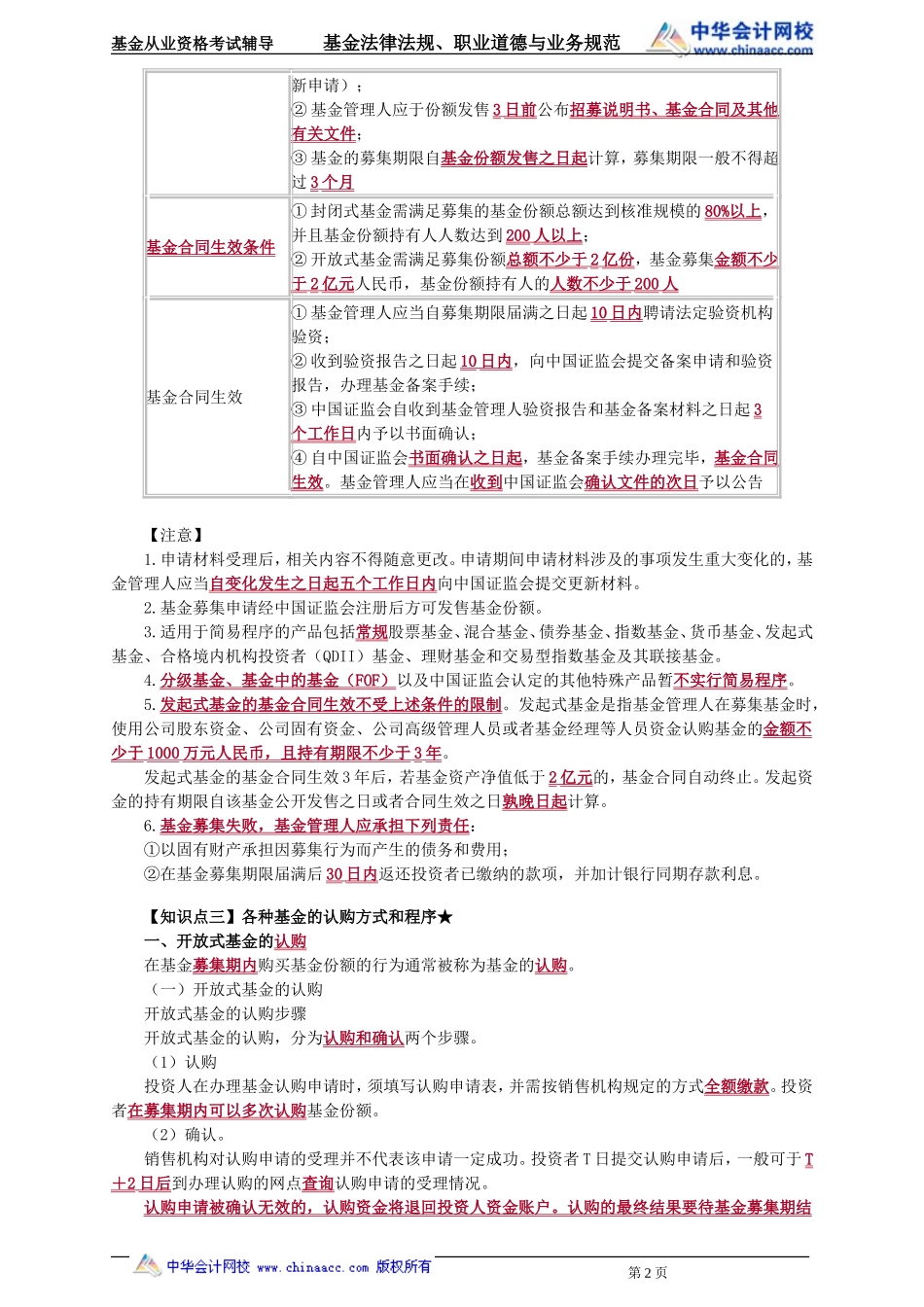 16第16章 基金的募集、交易与登记 .doc_第2页