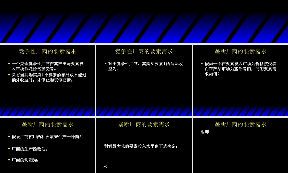 Varian_Chapter26_Factor_Markets.ppt