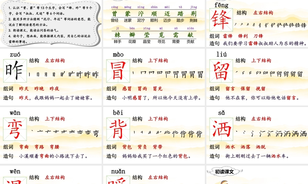 （课堂教学课件）5 雷锋叔叔你在哪里.ppt