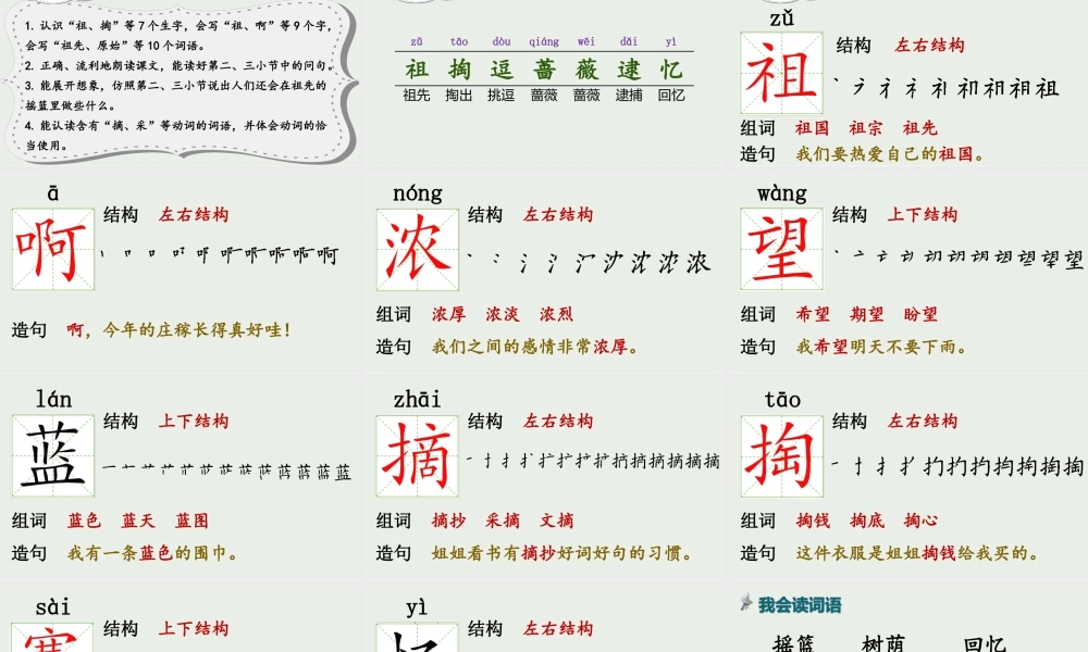 （课堂教学课件）23 祖先的摇篮.ppt