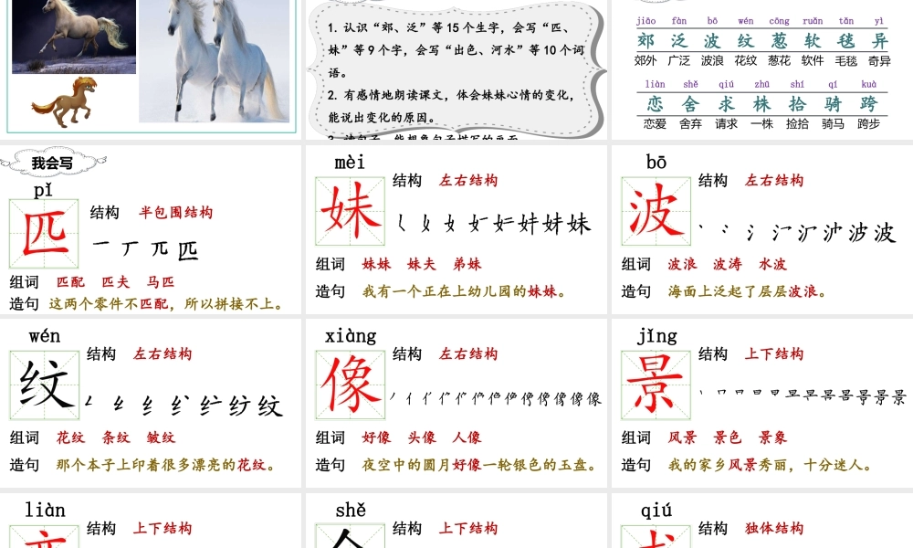 （课堂教学课件）7 一匹出色的马.ppt