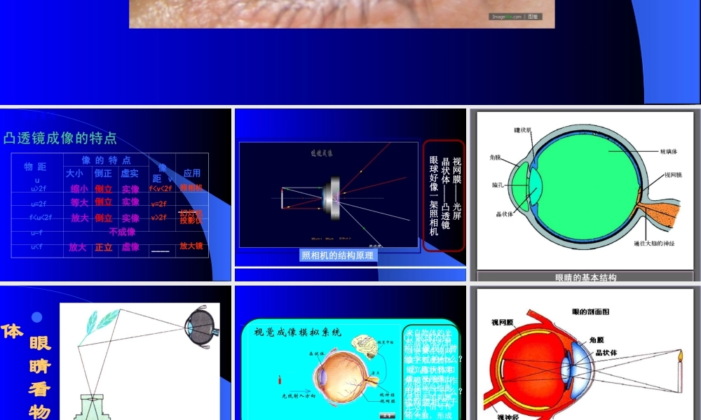 [名校联盟]江西省赣县第二中学八年级物理《46神奇的眼睛》课件.ppt