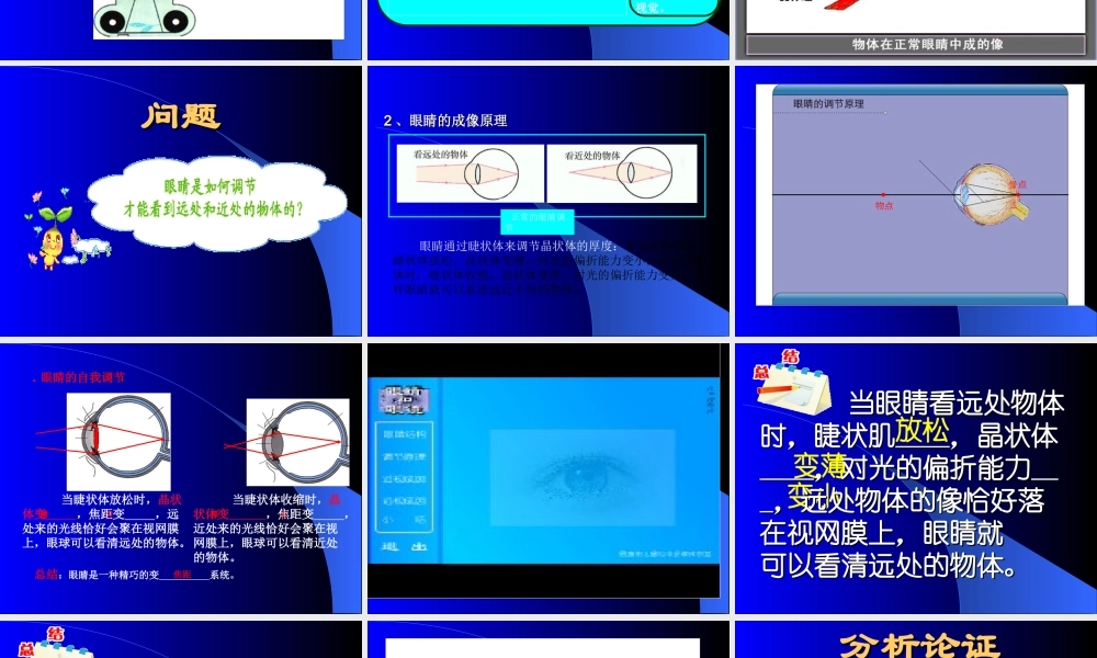 [名校联盟]江西省赣县第二中学八年级物理《46神奇的眼睛》课件.ppt