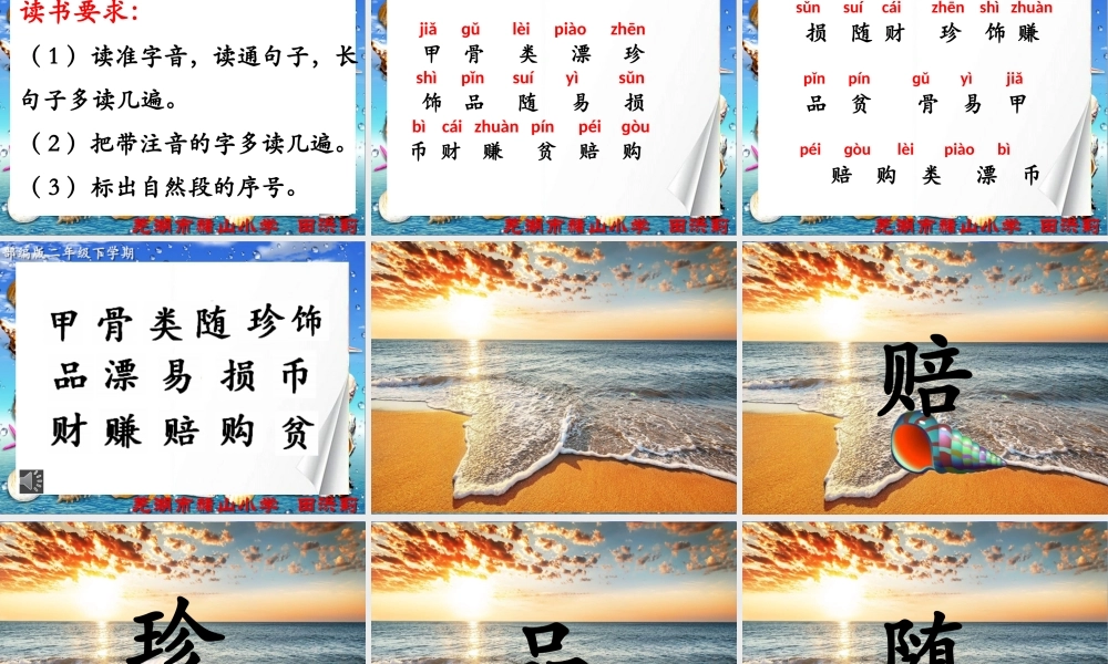 《3 “贝”的故事 》 第4套（省一等奖）优质课.pptx