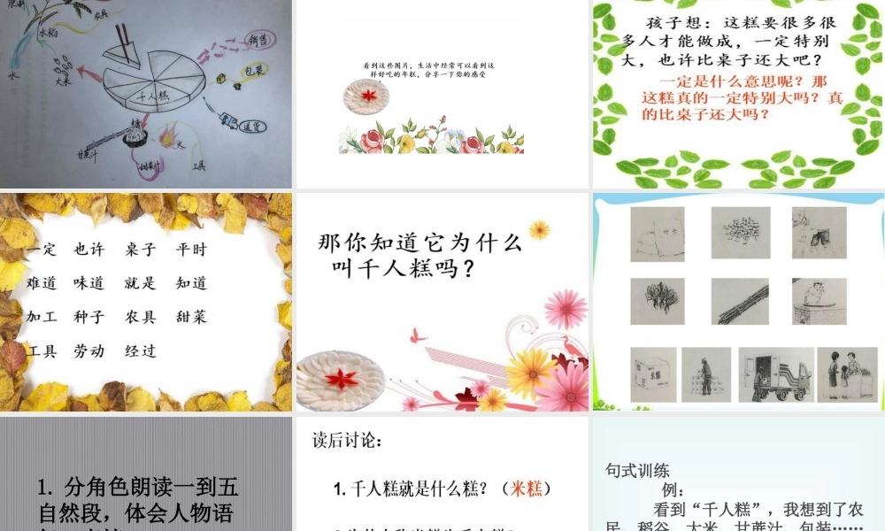 《6 千人糕 》 第3套（省一等奖）优质课.ppt