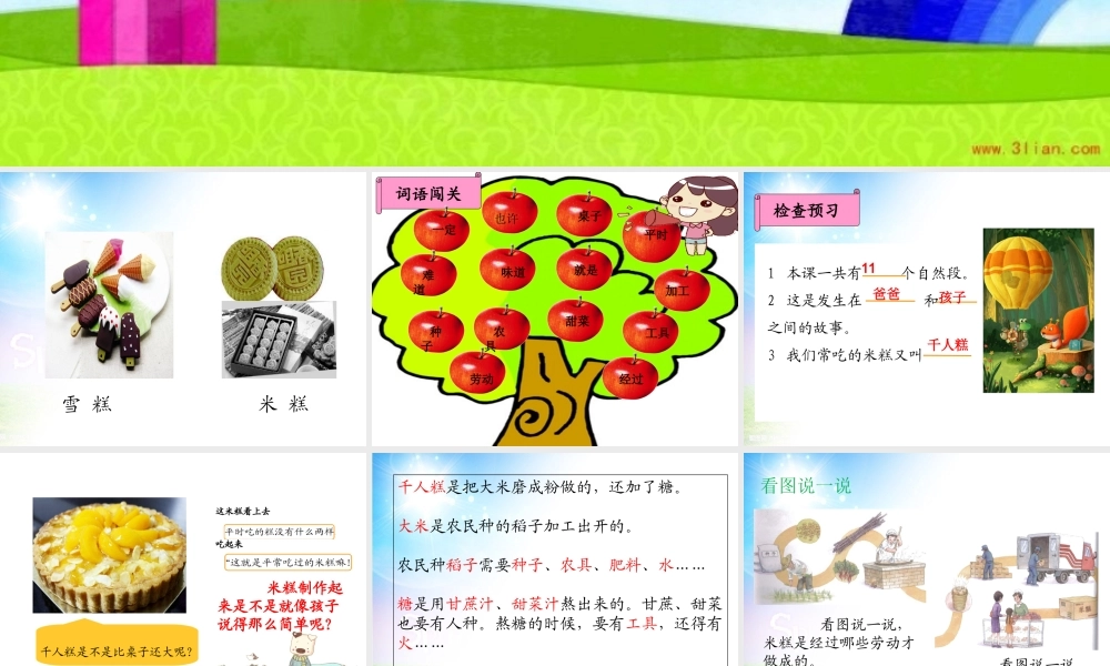 《6 千人糕 》 第6套（省一等奖）优质课.ppt