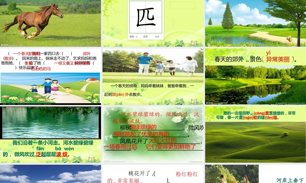 《7 一匹出色的马 》 第4套（省一等奖）优质课.ppt