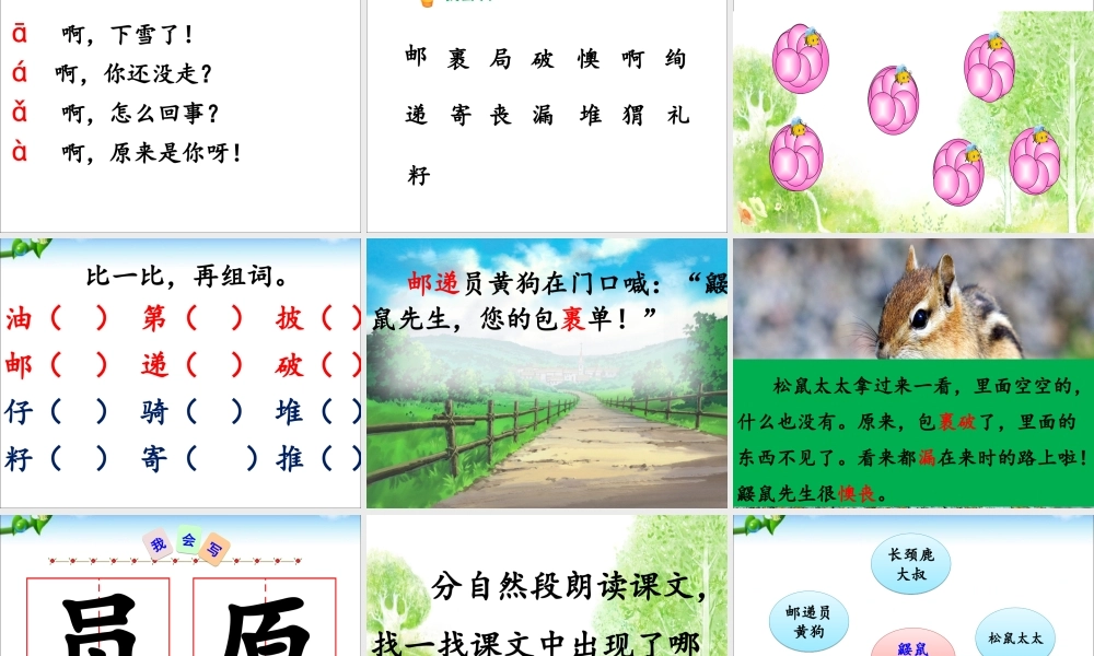 《3 开满鲜花的小路 》 第6套（国家一等奖）优质课.ppt