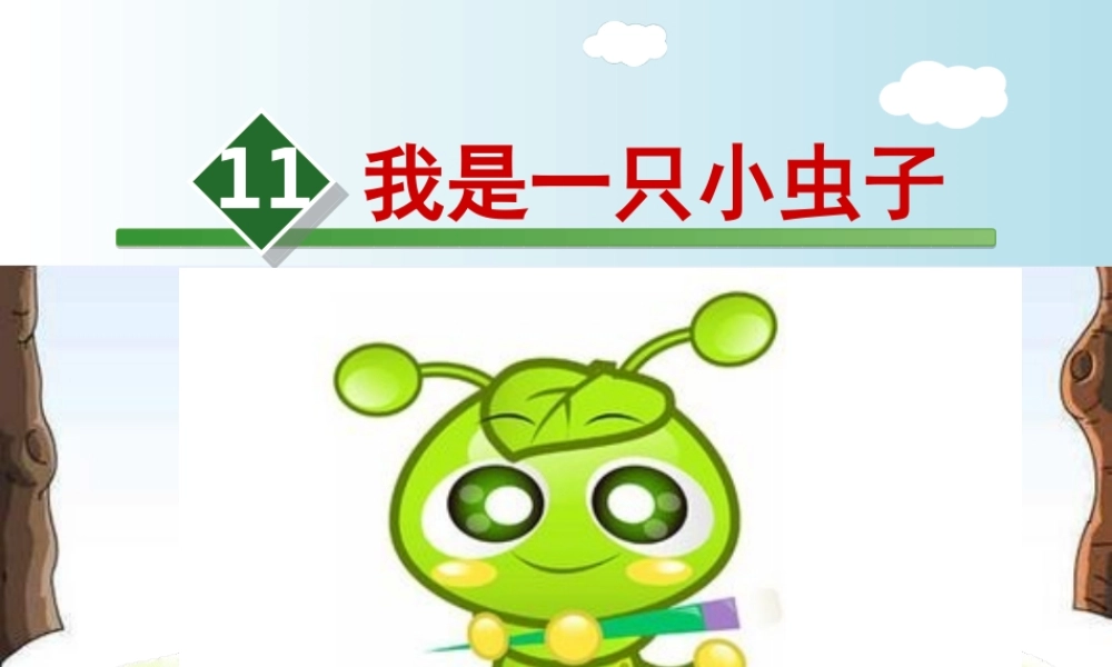 《11 我是一只小虫子 》 第10套（省一等奖）优质课.ppt