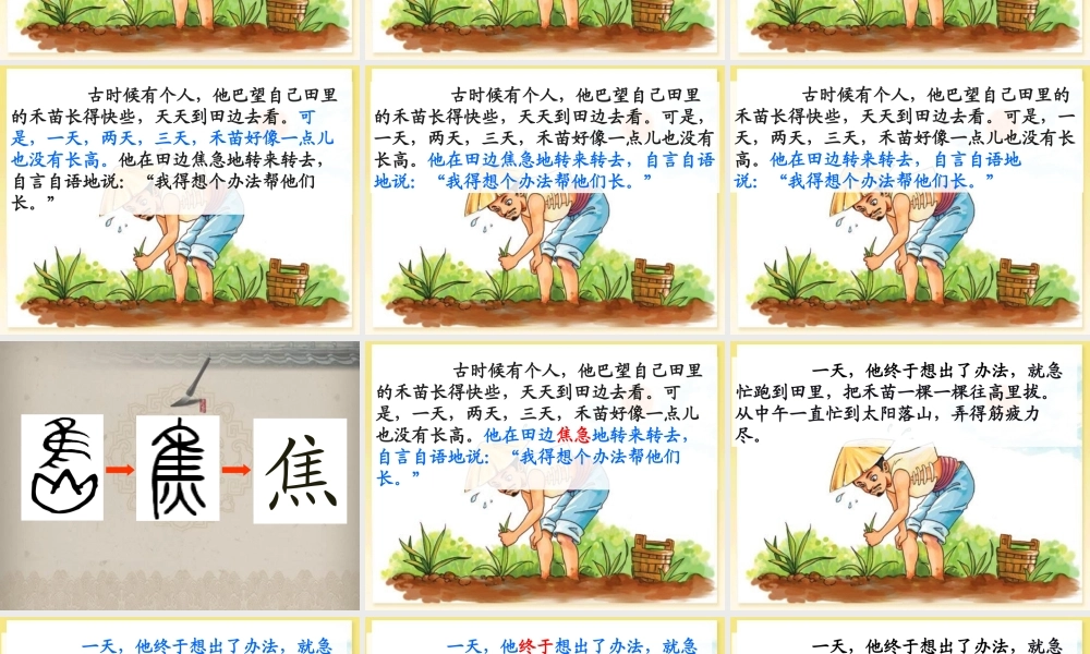 《12揠苗助长 》 第8套（省一等奖）优质课.ppt