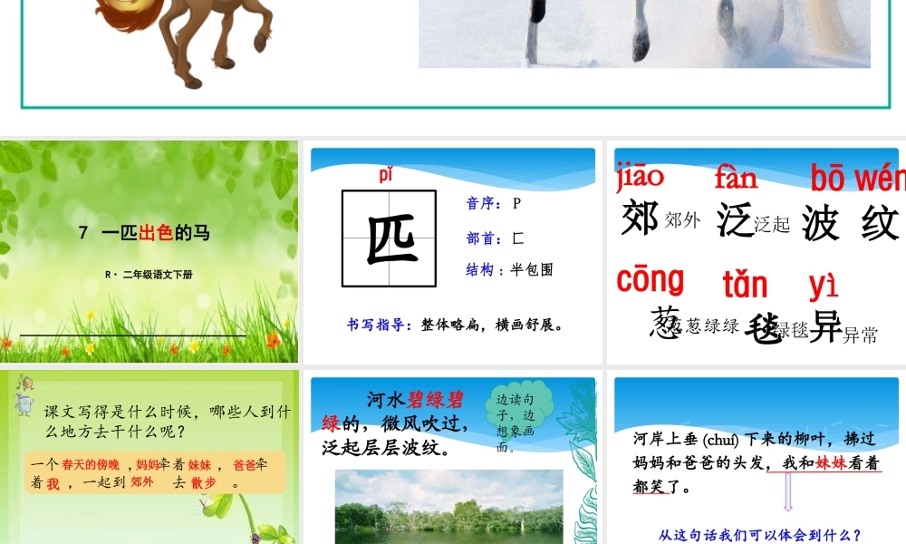 《7 一匹出色的马3》优质课.ppt