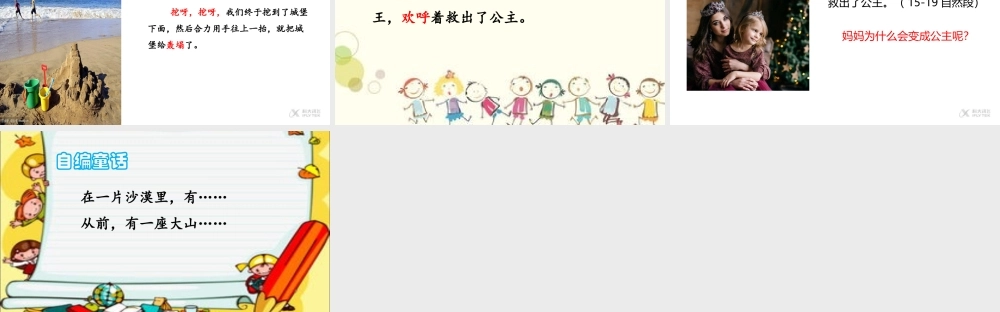 《10 沙滩上的童话 》 第6套（省一等奖）优质课.ppt