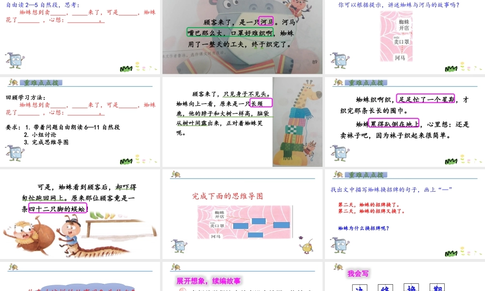 《20 蜘蛛开店4》优质课.pptx