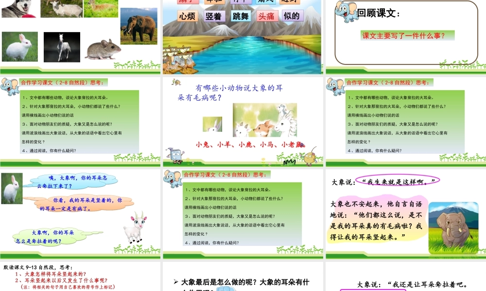 《19 大象的耳朵5》优质课.ppt
