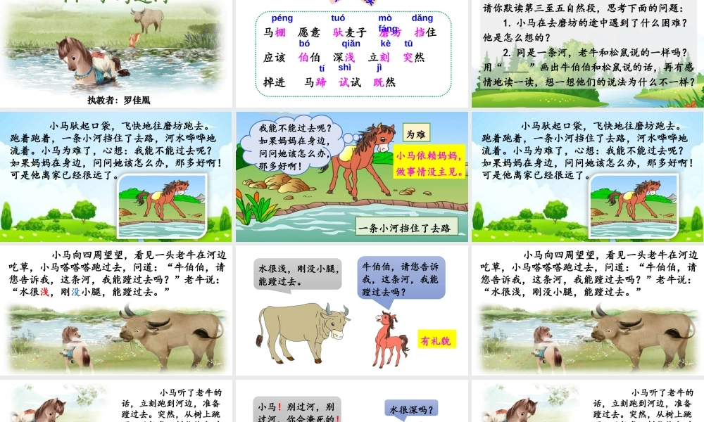 《14 小马过河 》 第5套（省一等奖）优质课.pptx