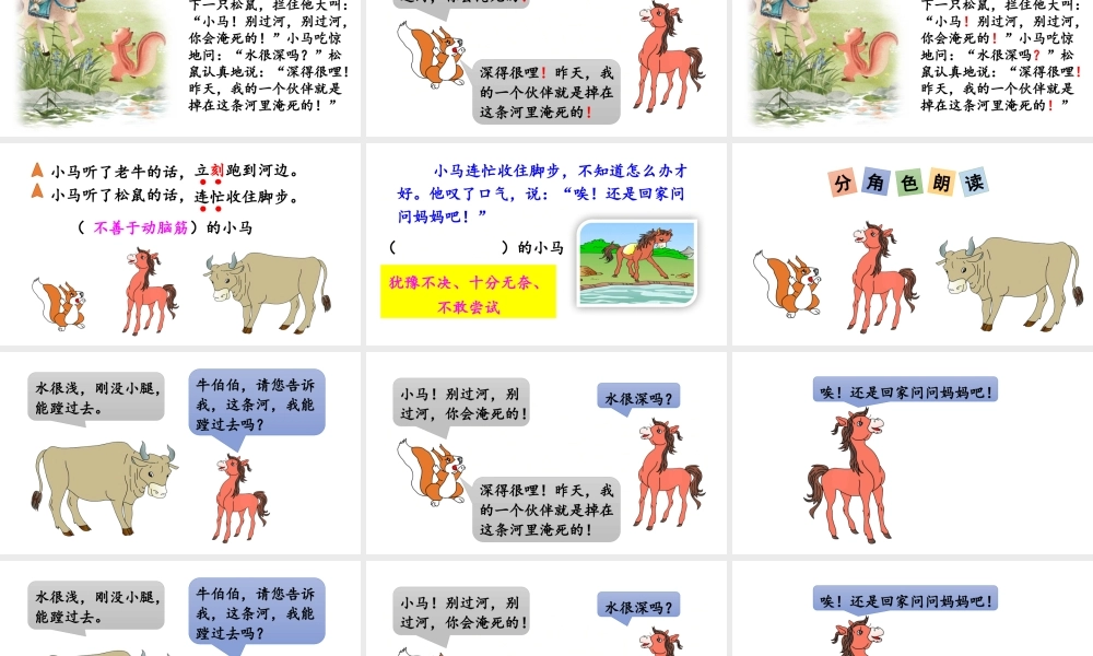 《14 小马过河 》 第5套（省一等奖）优质课.pptx