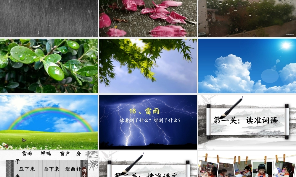 《16 雷雨 》 第6套（省一等奖）优质课.pptx