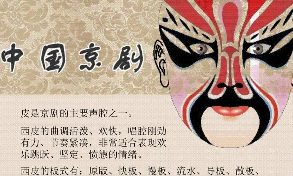 《京剧唱腔联奏》课件.ppt