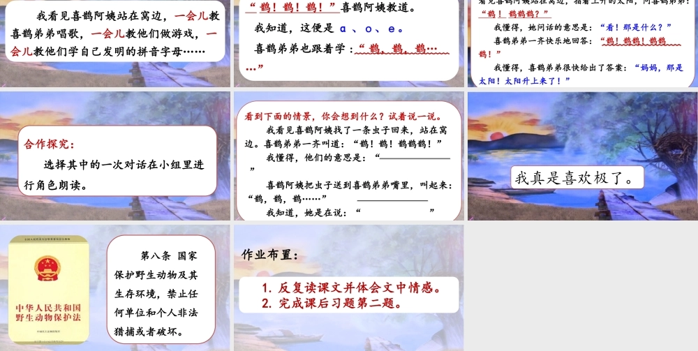 《9 枫树上的喜鹊 》 第1套（国家一等奖）优质课.pptx