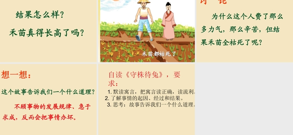 《12揠苗助长 》 第10套（省一等奖）优质课.ppt