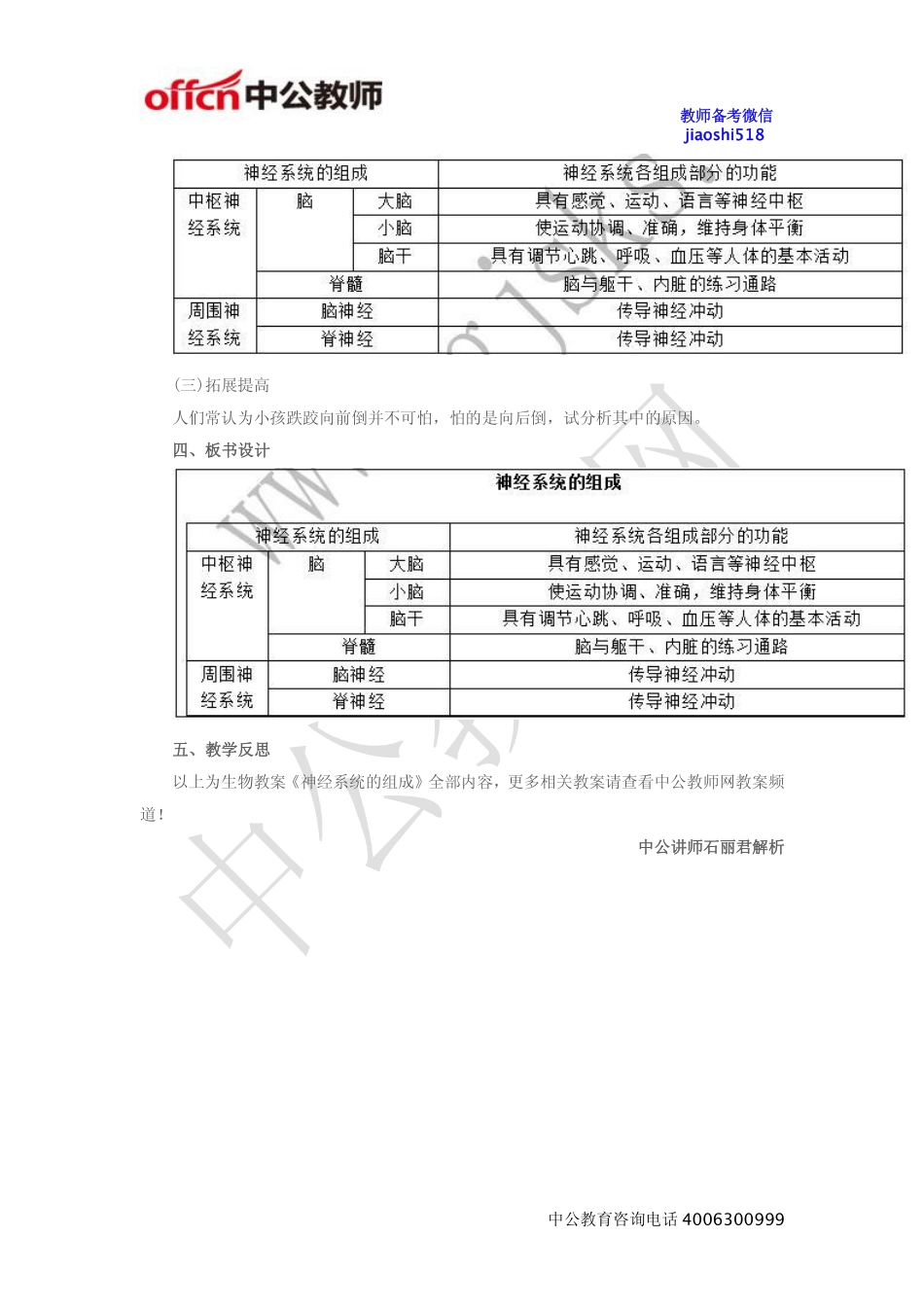 《神经系统的组成》教案.pdf_第3页
